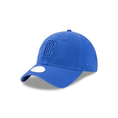 Blue Los Angeles Clippers Hat - New Era NBA Core Classic 9TWENTY Adjustable Caps USA1946503